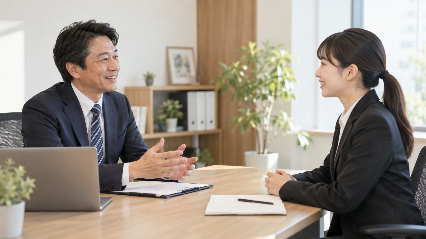 給与を正直に見せると信頼につながり、面談でも話がスムーズに進む